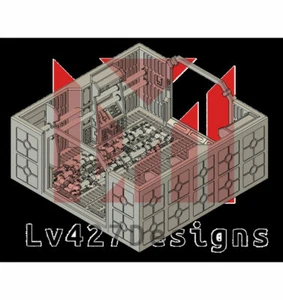 Standard corridor - open floor | Legion Space Hulk Imperial Assault - Picture 1 of 4