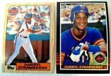 Darryl Strawberry Base / Insert Singles -You Pick -Topps, Fleer Donruss, etc