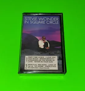 Stevie Wonder - In Square Circle 1985 Cassette Tape Still Sealed New - Picture 1 of 3