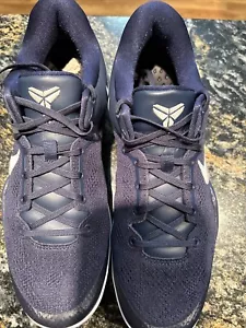 Kobe Nike VIII Protro Navy/white Mens 10 - Picture 1 of 6