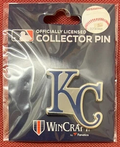 KANSAS CITY ROYALS LOGO COLLECTOR PIN NEW WINCRAFT - Picture 1 of 1