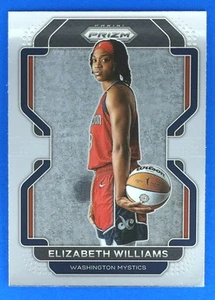 2022 Panini Prizm WNBA Elizabeth Williams #95 BASKETBALL CARD Washington Mystics - Picture 1 of 2