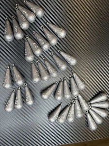 40g / 35 Pieces Bell Casting Drop Fishing Weights - Picture 1 of 8
