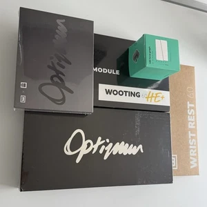 Wooting x Optimum Case, 60HE+ Module, Optimum Keycaps, L60 Switches, Wrist Rest - Picture 1 of 1
