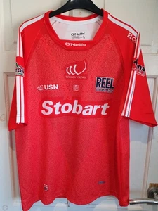 Camiseta deportiva de la liga de rugby de los Vikingos Widnes O'Neills 2012 rara grande stobart - Imagen 1 de 11