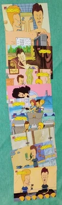 Juego de 10 tarjetas insertadas Fleer Ultra Beavis & Butthead MTV 1994 Scratch N’ Sniff Foto 1 de 2