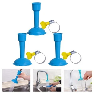 3Pcs Kitchen Tap Sprayers with Adjustable Nozzle for Varying Faucet Sizes - Picture 1 of 12