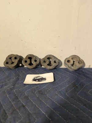 Lote de 4 bujes de suspensión de escape OEM 90-97 Mazda Miata OEM Foto 1 de 4