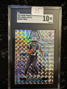 2024 Panini Mosaic Rookies Mosaic Prizm Xavier Legette #332 Rookie RC - Picture 1 of 2