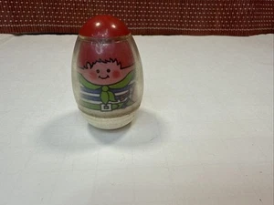 Vintage 1975 Weeble Wobble red haired boy ok condition see pics Hasbro w/flaw - Picture 1 of 3