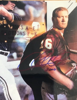 FOTO 8x10 firmada por Chris Weinke del estado de Florida con certificado de autenticidad Foto 1 de 4