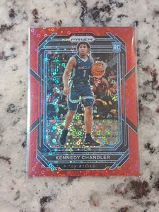 2022-23 Prizm #235 Kennedy Chandler Red Fast Break Disco /100 RC Grizzlies  - Bild 1 von 2