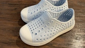 NEW Toddler Sandal Shoes Size 8 Light Blue Casual Clogs - Picture 1 of 3