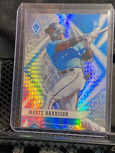 Monte Harrison RC 2021 Chronicles Phoenix Hyper #15/299 Marlins - Picture 1 of 2