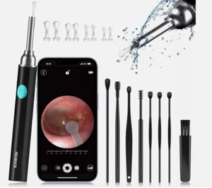 Ear Wax Removal Kit Tool Cleaner with 1080P HD Camera, 360° Lens, 6 LED Lights - Picture 1 of 5