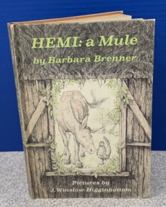 Vintage Book Hemi a Mule by Barbara Brenner Hardcover 1973 LIKE NEW - Bild 1 von 10