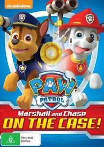 Paw Patrol Marshall And Chase On The Case DVD 2014 Brand New & Sealed