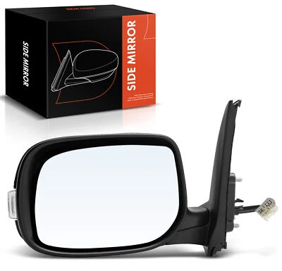 Black Powered Mirror for Scion xB 2008 2009 2010 2011 2012-2015 Driver Left Side - Изображение 1 из 4