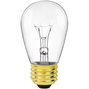Feit CLEAR Dimmable Patio String Light Bulb 11W Watt S14 E26 - Picture 1 of 1