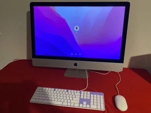 Apple iMac 27" 5K Retina 2015 Core i5-650 1TB HDD 16GB Ram 3.2GHz AMD R9 M390 2G - Picture 1 of 15