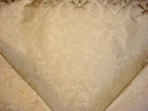 4-1/2Y Kravet Couture 24355 Beauvoir Silk Mushroom Damask Upholstery Fabric - Picture 1 of 4