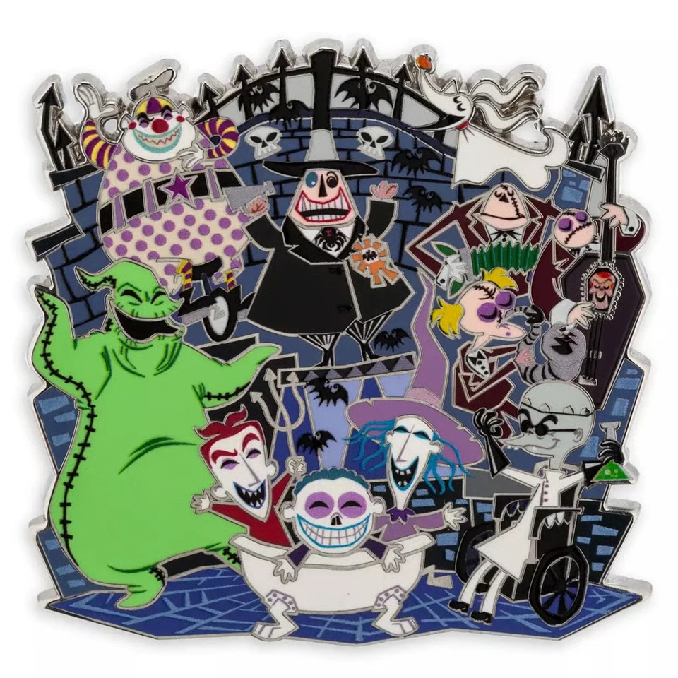 DISNEY PARKS NIGHTMARE BEFORE CHRISTMAS SUPPORTING CAST SERIES PIN 2023