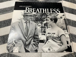 Jean-Luc Godard's BREATHLESS (Laserdisc, 1992) The Criterion Collection #153 - Picture 1 of 9