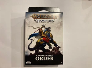 Warhammer Age of Sigmar Champions Campaign Deck "ORDER" Trading Card Game - Picture 1 of 1