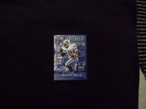 1998 LEAF ROOKIES & STARS # 17 BARRY SANDERS MVP CONTENDERS # 0222/2500 - Picture 1 of 2