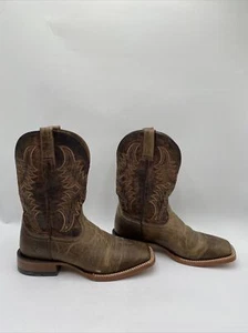 Ariat Men's Point Ryder Western Boots Brown Size 9D - Picture 1 of 8