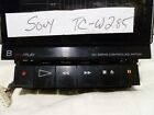 Sony Tc-W285 Side B Play / Record Tape Mechanism For Parts