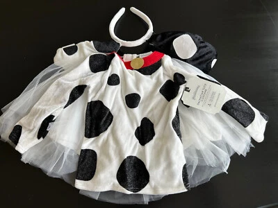 Pottery Barn Kids Dalmatian Dog Tutu Halloween Costume Size 3T NWT - Image 1 of 4