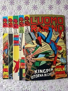 L'UOMO RAGNO. LOTTO DI 5 NUMERI. 85-87-88-89-90. IN PIU' CHE OTTIMO STATO - Foto 1 di 16