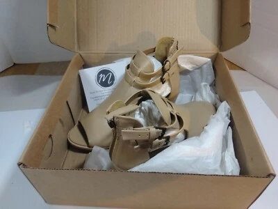 Nuevo botín al tobillo Matisse Columbia de cuero natural recortado/crebilla trasera para mujer EE. UU. 6,5 Foto 1 de 4