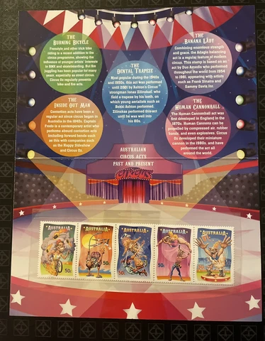 2007 Circus! Under The Big Top SB242 - Northern Beaches Stamp Expo No 114 Cover