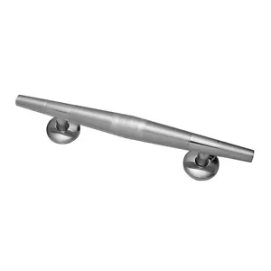 Edelstahl Stoßgriff 300mm konisch Stangengriff Haustürgriff Türgriff Griff - Bild 1 von 1