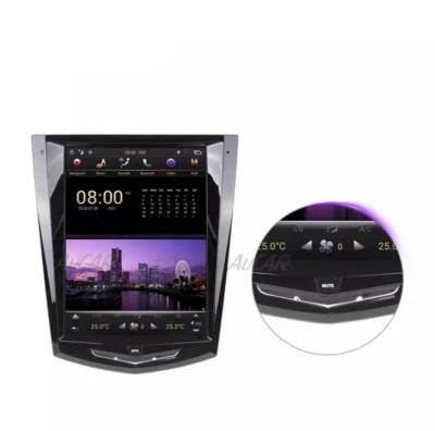 10.4" Android Tesla Style Multimedia Video Gps Cadillac 2013-17 Ats Atsl Xts Stx - Image 1 of 4