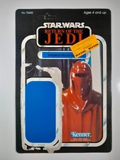 1983 Kenner Star Wars Return of the Jedi Emperor’s Royal Guard 65 Card Back ROTJ