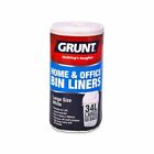 Grunt 34L White Home And Office Bin Liners - 50 Pack - 4520280