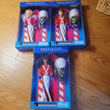 The Radio City Rockettes Doll Lot (3) 1996  Toy Soldier Rockettes NRFB 