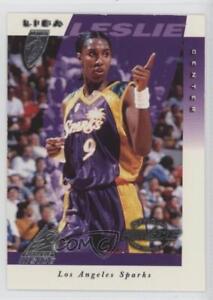 1997 Pinnacle Inside WNBA Lisa Leslie #1 Rookie RC HOF