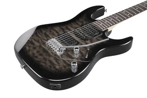 Ibanez GIO GRX GRX70QA-TKS Transparent Black Sunburst Electric Guitar 6-String | New - Picture 1 of 8