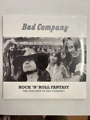Bad Company "Rock 'N' Roll Fantasy The Very Best of Bad Company" SILVER Vinyl - Image 1 of 3
