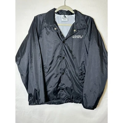 Arrow Skate Co. Para hombres "Corazón Roto" Chaqueta Negra Ligera Frontal A Presión Talla M Foto 1 de 3