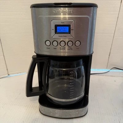 Cuisinart 12-Cup Programmable Coffeemaker Stainless Steel DCC-3200 Tested Carafe - Image 1 of 4