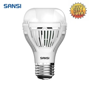 SANSI 3 Way LED Light Bulb Dimmable 13W A19 5000K Daylight 700LM-1600LM Indoor - Picture 1 of 8