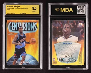Brevin Knight 1998 Topps Finest Centurions Refractor /75 #C17 MBA 9.5 Mint+ RARE - Bild 1 von 3