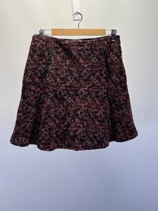 Ann Taylor A-Line Skirt Women's Size 6 Multicolor Wool Blend Geometric Pockets - Picture 1 of 4
