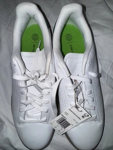 Adidas Herren 11,5 M Advantage Eco Sneaker Cloud Weiß Grand Grün US - Bild 1 von 9