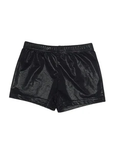 Unbranded Girls Black Athletic Shorts 6 - Picture 1 of 2